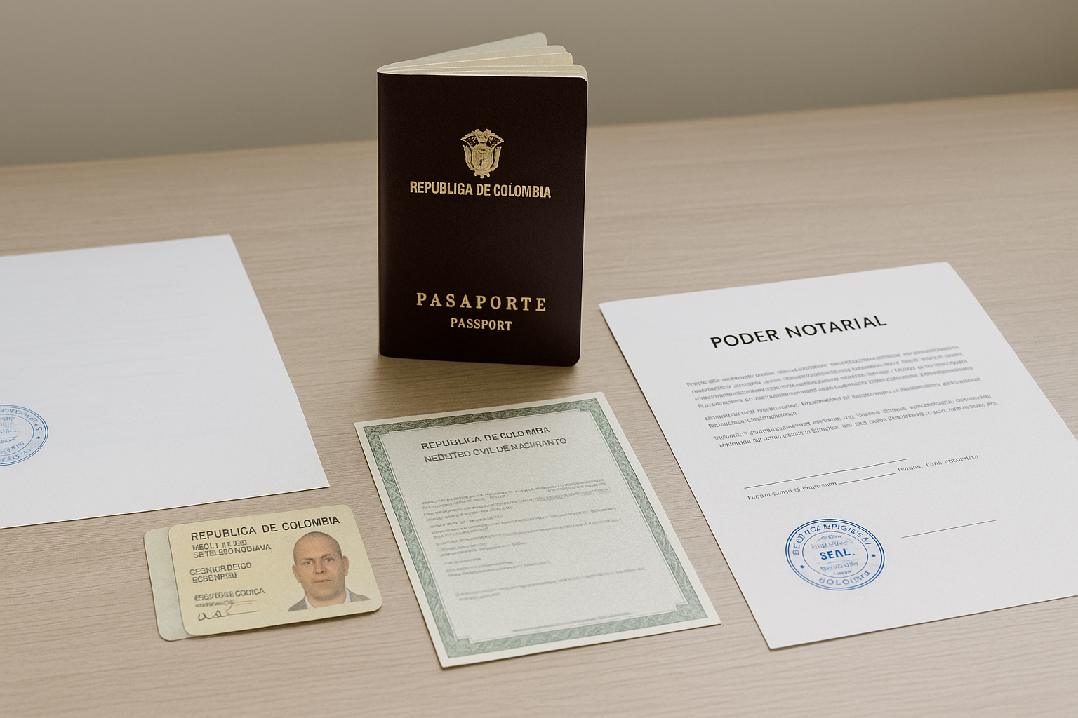 Documentos necesarios para casarse en Colombia si uno de los novios está fuera del país